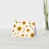 Fleurs de Merci personnalisées (Dos)