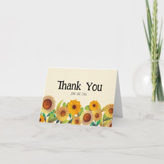 Fleurs de Merci personnalisées (Devant)