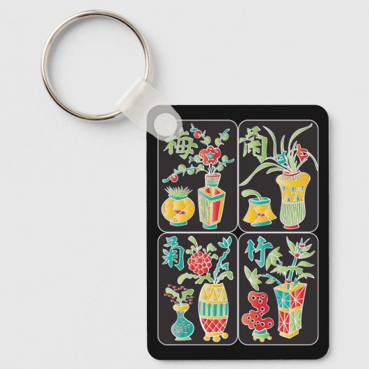 Fleurs de MJ/ Porte-clés Saisons (Recto)
