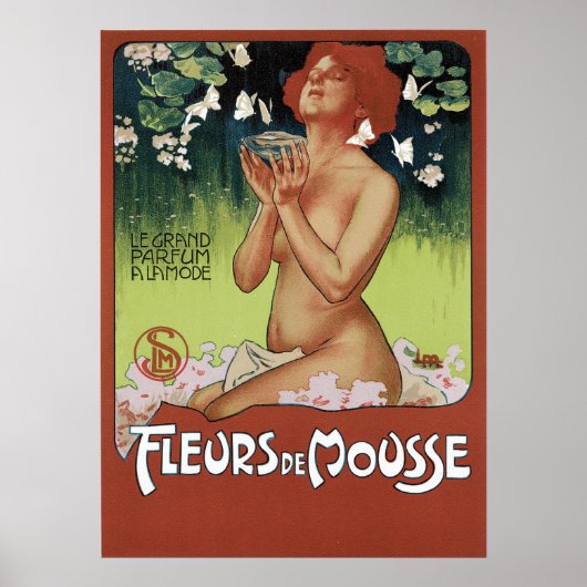 Fleurs de Mousse Poster (Voorkant)