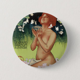 Fleurs de Mousse Ronde Button 5,7 Cm