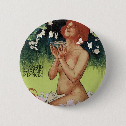 Fleurs de Mousse Ronde Button 5,7 Cm (Voorkant)