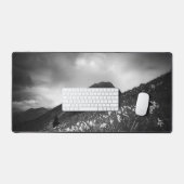 Fleurs de narcisse blanches dans l'obscurité (Clavier et souris)