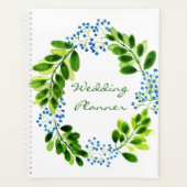 Fleurs de ne m'oubliez pas aquarelle mariage (Devant)