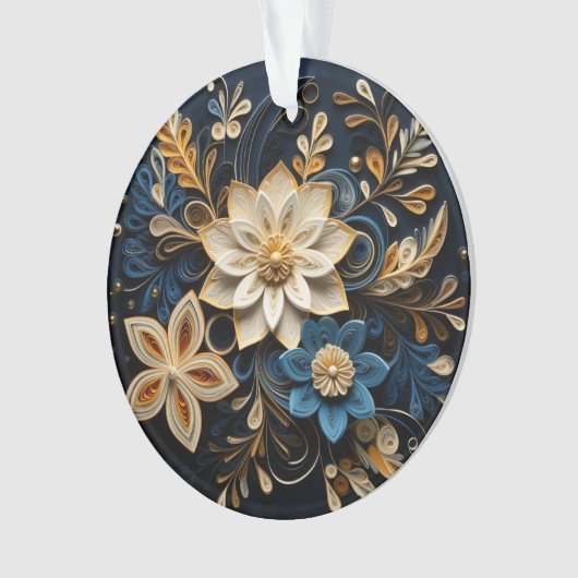 Fleurs de Noël 3d (devant)