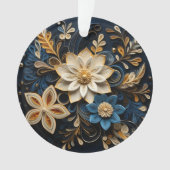 Fleurs de Noël 3d (devant)