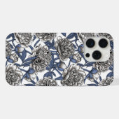 Fleurs de paeonie blanches (Verso Horizontal)