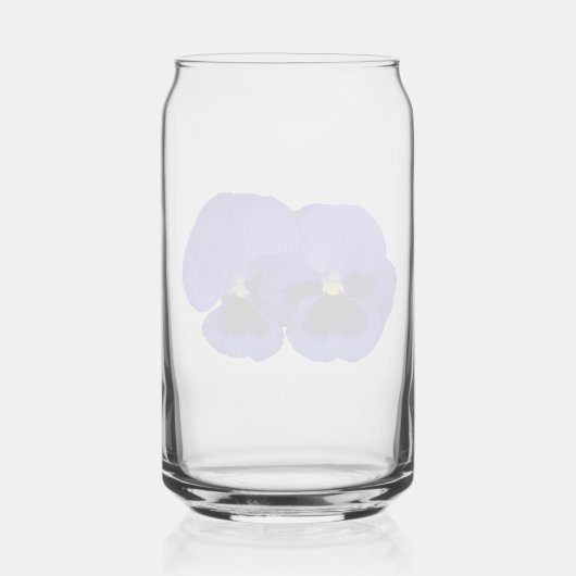 Fleurs de Pansy Violet Floral (Verso)