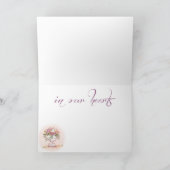 Fleurs de Pâques - carte de voeux (Intérieur)