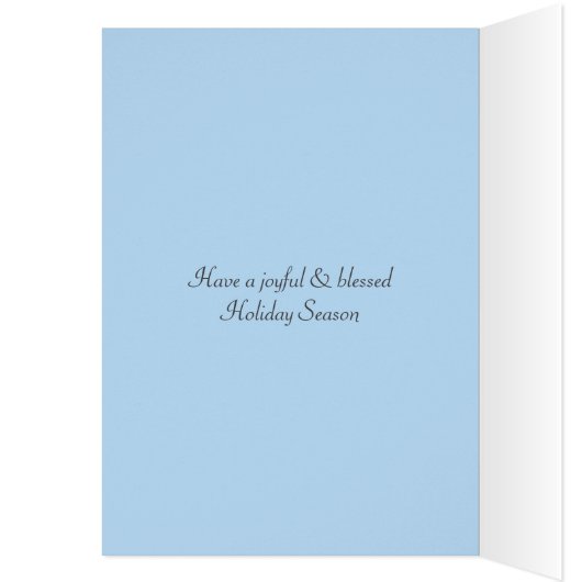 Fleurs de Pâques sur bleu clair (Intérieur (Gauche))