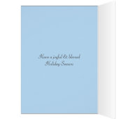 Fleurs de Pâques sur fond bleu clair (Intérieur (Gauche))