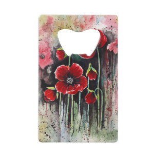 Fleurs De Pavot En Aquarelle