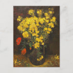 Fleurs de pavot par Vincent Van Gogh, 1886 Carte p<br><div class="desc">Van Gogh - une célébration des Maîtres d'Art</div>