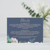 Fleurs de pivoine romantiques | Carte de détails d (Debout devant)