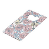 Fleurs de pivoines et oiseaux (Dos Angle)