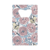 Fleurs de pivoines et oiseaux (Dos)