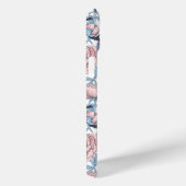 Fleurs de pivoines et oiseaux Coque-Mate coque iph (Verso / Droite)