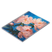 Fleurs de pivoines roses | Carnet (Côté gauche)