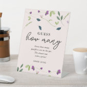 Fleurs de pois doux | Panneau du jeu de devis Baby (In SItu)