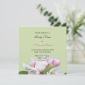 fleurs de pomme toutes invitation (Debout devant)