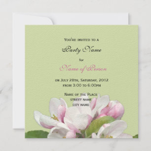 fleurs de pomme toutes invitation