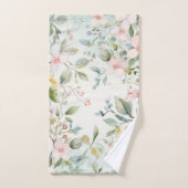 Fleurs de pommier inspirées (Serviette à main)