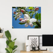 FLEURS DE POMMIER PRINTEMPS Art Impressions Affich (Bureau à domicile)