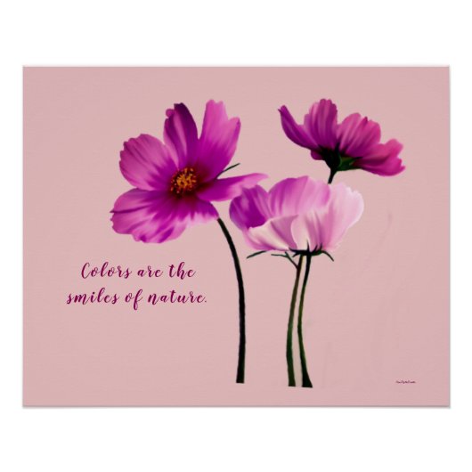 Fleurs de poster (Devant)
