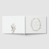 Fleurs de prairie romantiques Mariage Livre d'or (Complet)