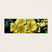 Fleurs de Primrose de printemps jaune Mini Signet (Devant)