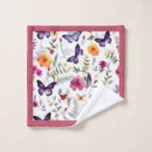 Fleurs de printemps (Gant de toilette)