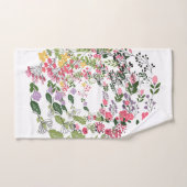 Fleurs de printemps (Serviette à main)
