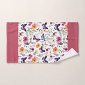 Fleurs de printemps (Serviette à main)