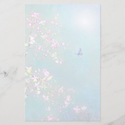 Fleurs de printemps 2 papeterie (Dos)