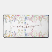 Fleurs de printemps aquarelle personnalisées (Recto)