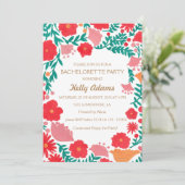 Fleurs de printemps Bachelorette Invitation Party (Debout devant)