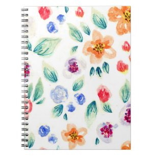 Fleurs de printemps, carnet