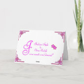 Fleurs de printemps - Carte de Pâques (Dos)