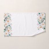 Fleurs de printemps colorées (Serviette à main)