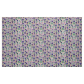 Fleurs de printemps, Crocus violet tissu d'illustr (Fat Quarter)