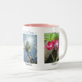 Fleurs de printemps Daisies Magnolia Crocus Mug (Devant droit)