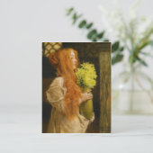 Fleurs de printemps en détail par carte postale Al (Debout devant)