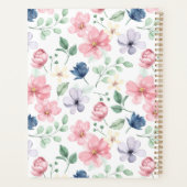 Fleurs de printemps et Motif Feuille (Dos)