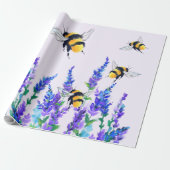 Fleurs de printemps et papier cadeau d'enveloppeme (Déroulé)