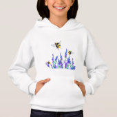 Fleurs de printemps et Sweat - shirt à capuche d'a (Devant)