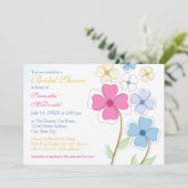 Fleurs de printemps - Invitation à une fête de mar (Debout devant)