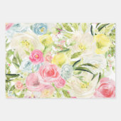Fleurs de printemps Papier à envelopper (Devant)