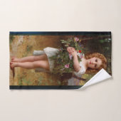 Fleurs De Printemps par William Bouguereau (Serviette à main)