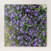 Fleurs de printemps violettes puzzle puzzle (Horizontal)