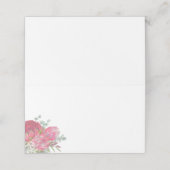 Fleurs de Protea Cartes de Place (Extérieur déplié)